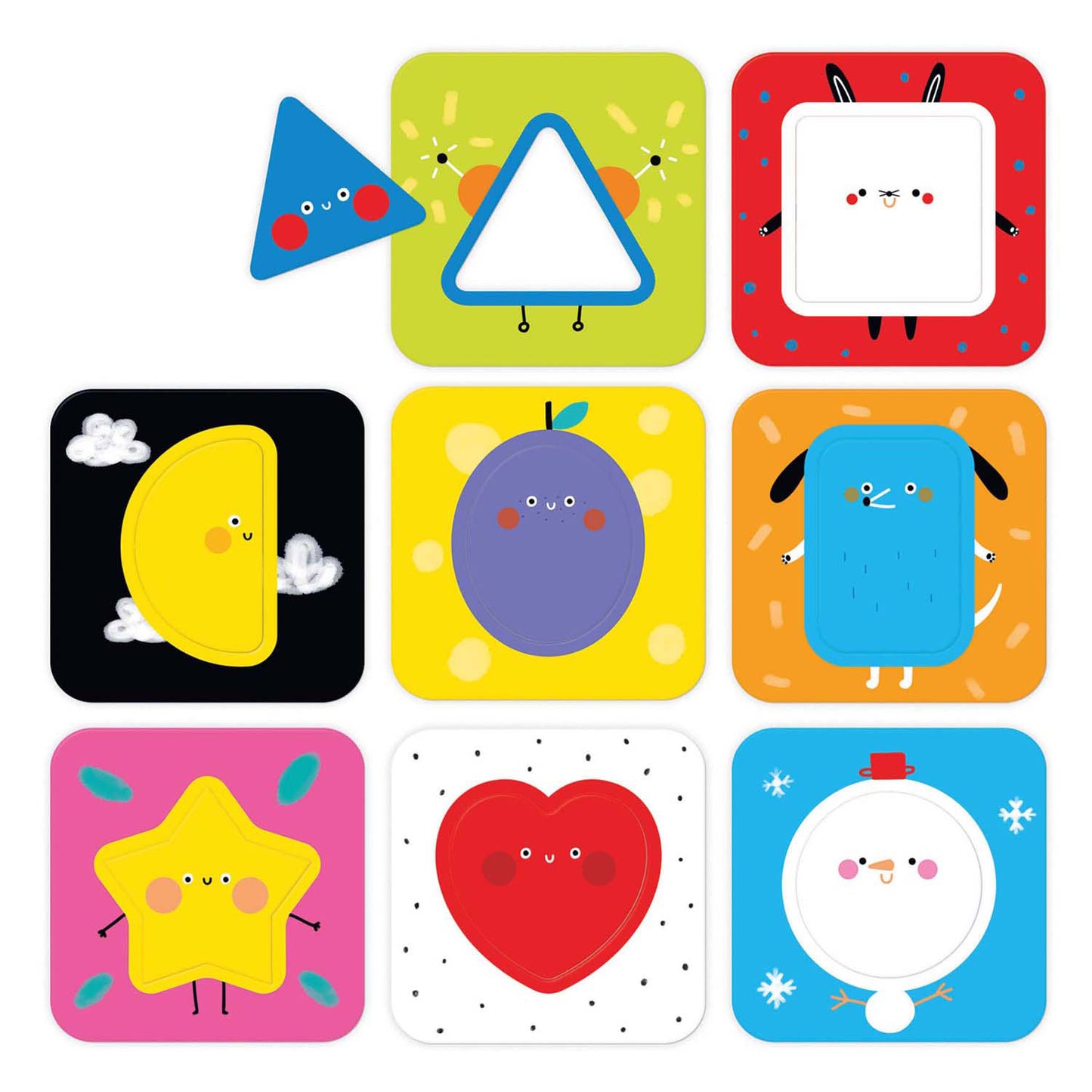 Banana panda - on-the-go puzzel ontdek vormen - 16st.