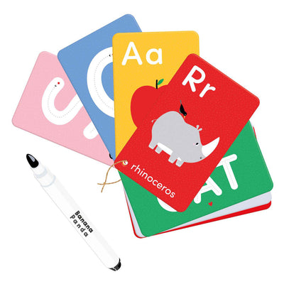 Banana panda laten we letters schrijven en wissen - educatief speelgoed 3+