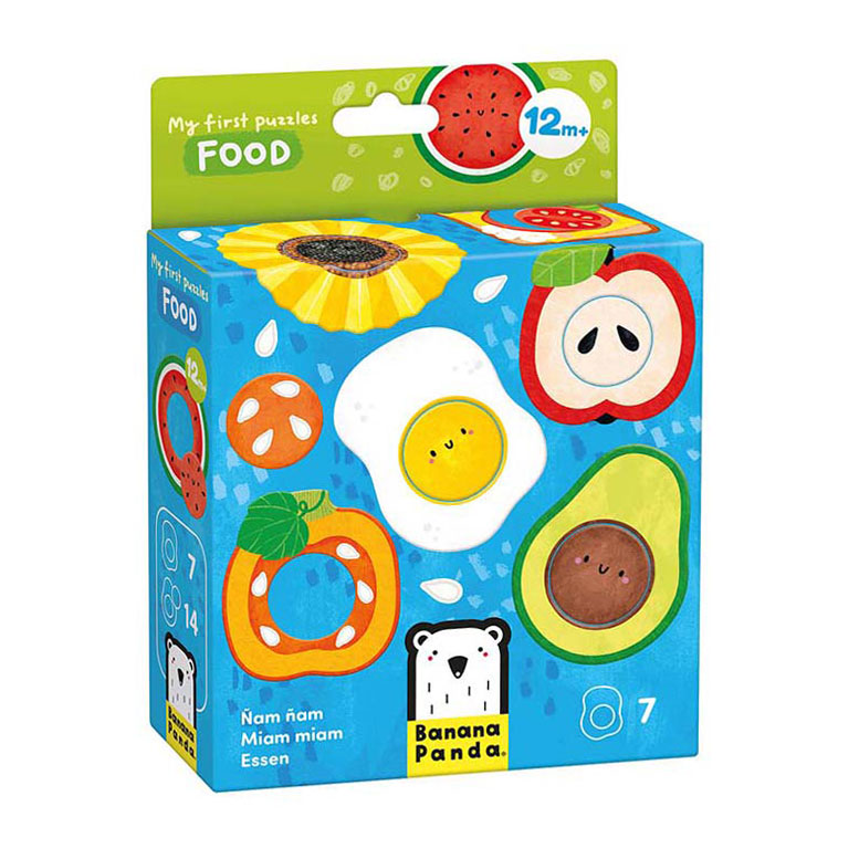 Banana panda - mijn eerste puzzel eten