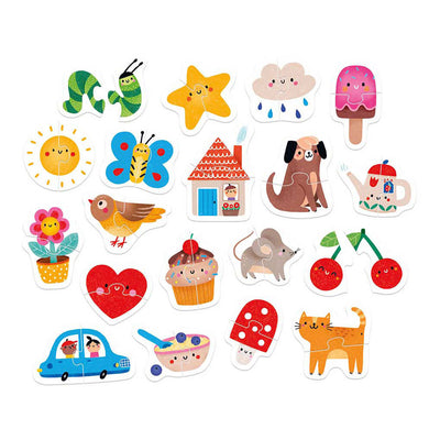 Banana panda - mijn eerste puzzels blije dubbels, 19st.