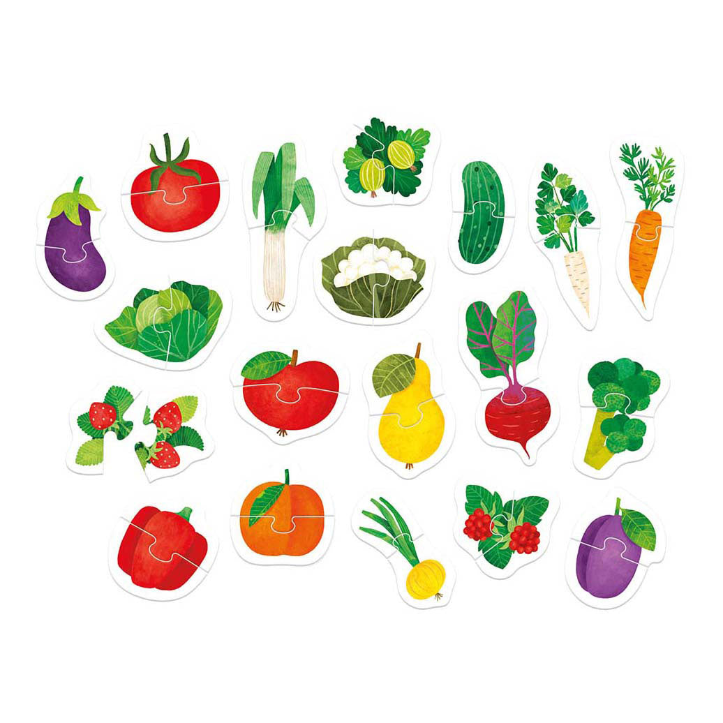 Banana panda - mijn eerste puzzels fruit groenten, 19st.