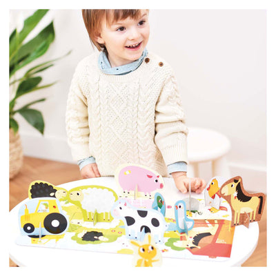 Banana panda - figure it out puzzel boerderij - 20st.