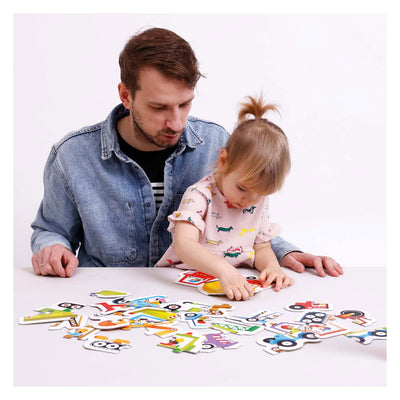 Banana panda - oplopende puzzels voertuigen - 33st.