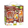 Banana panda - oplopende puzzels bosdieren - 33st.