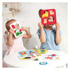 Banana panda - hoog contrast puzzel zoek dezelfde - 8dlg.