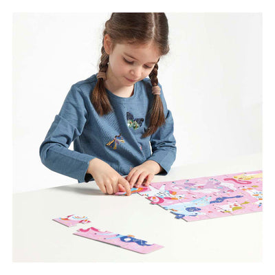 Banana panda - ik hou van eenhoorns puzzel - 60st.