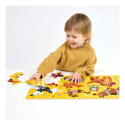 Banana panda - ik hou van honden puzzel - 60st.