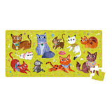 Banana panda - ik hou van katten puzzel - 60st. - afbeelding 2