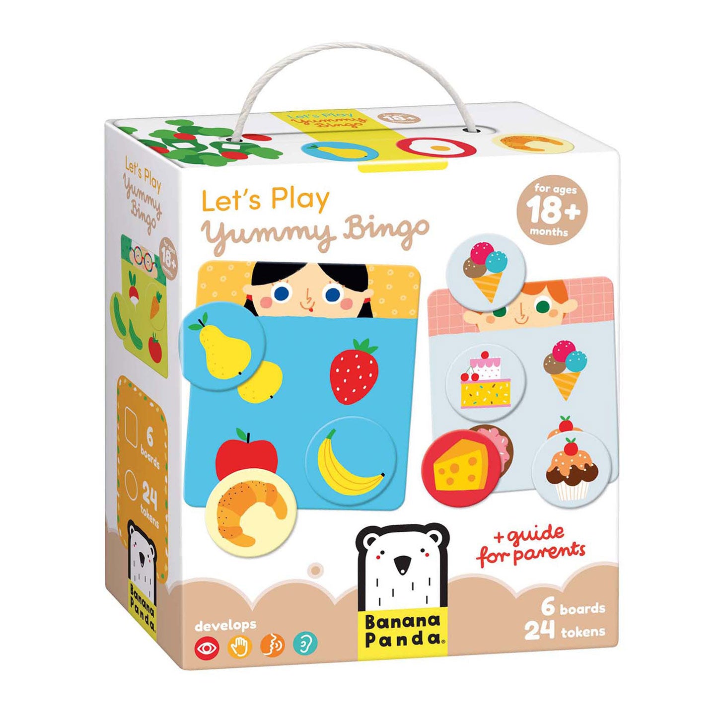 Banana panda - laten we yummy bingo spelen