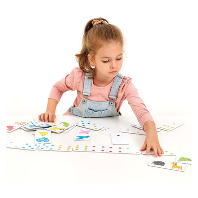 Banana panda - laten we kleuren domino spelen