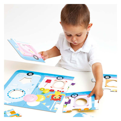 Banana panda - maak de puzzel passend foodtruck - 23st.