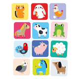 Banana panda - groot memo spel boerderijdieren - 24st. xxl - afbeelding 2