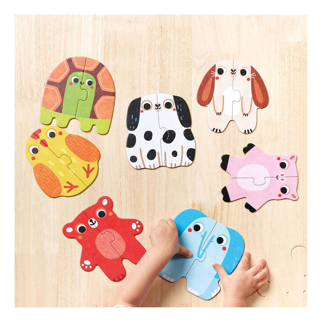 Banana panda - mijn eerste puzzels - dieren