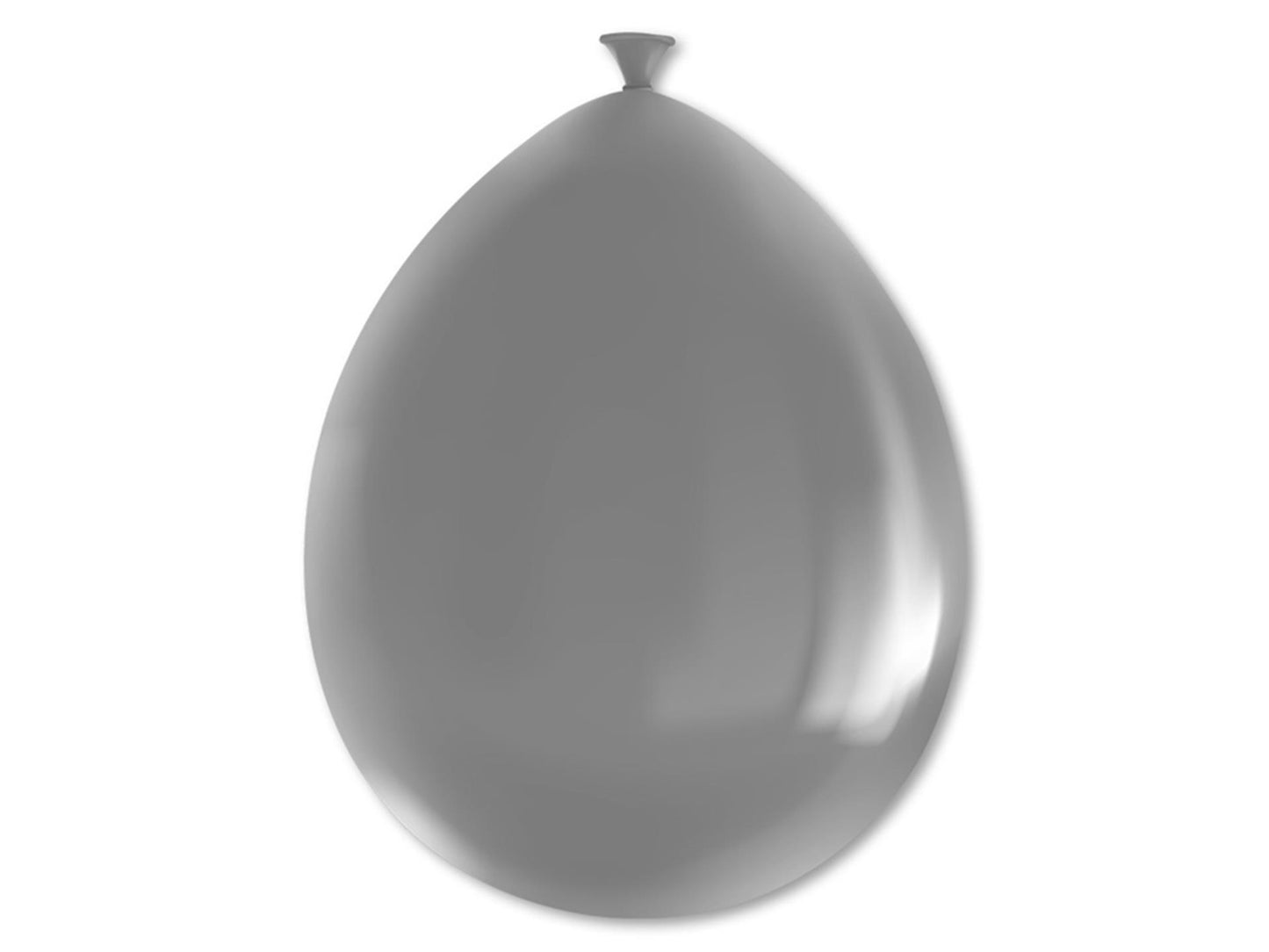 Paperdreams party ballonnen - zilver metallic 8 stuks 30cm
