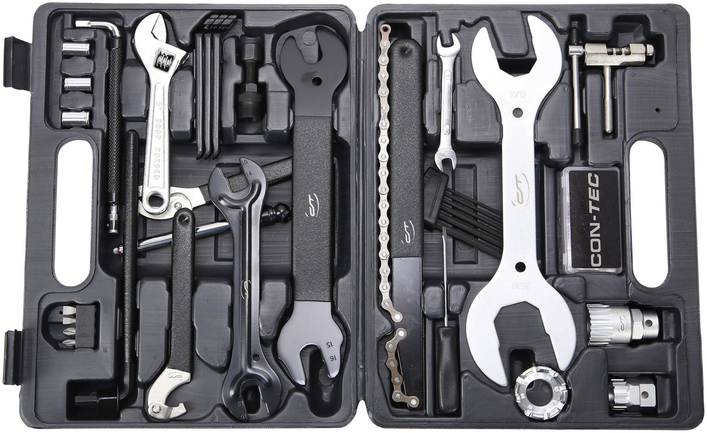 Contec gereedschapkoffer tfm-330 ct bike tool set 36 pcs