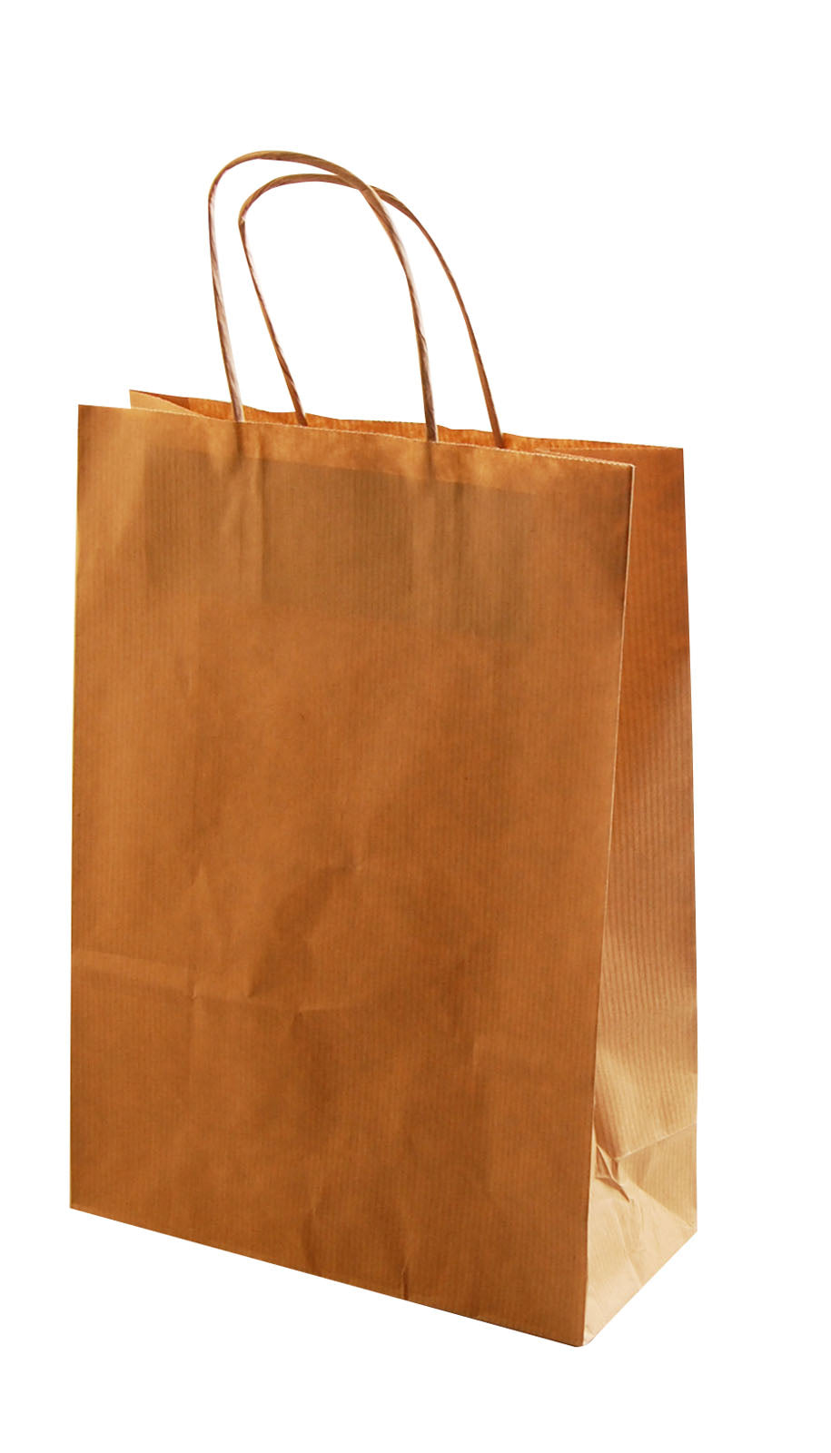 Vaessen creative • tas papier naturel met koord 50pcs 14x21x8cm