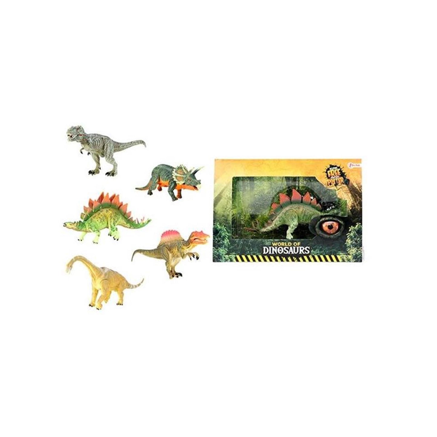 Toi-toys world of dinosaurs dino medium in doos