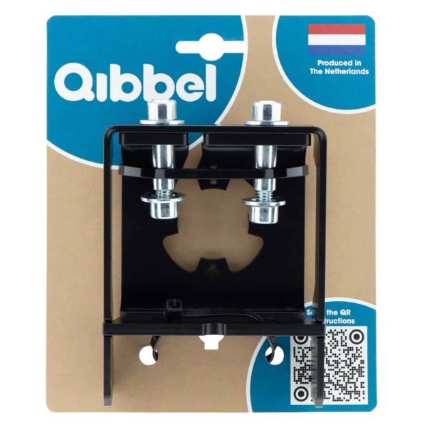 Qibbel stuurpenadapter ahead 1 1 4 geïntegreerde kabels - zwart