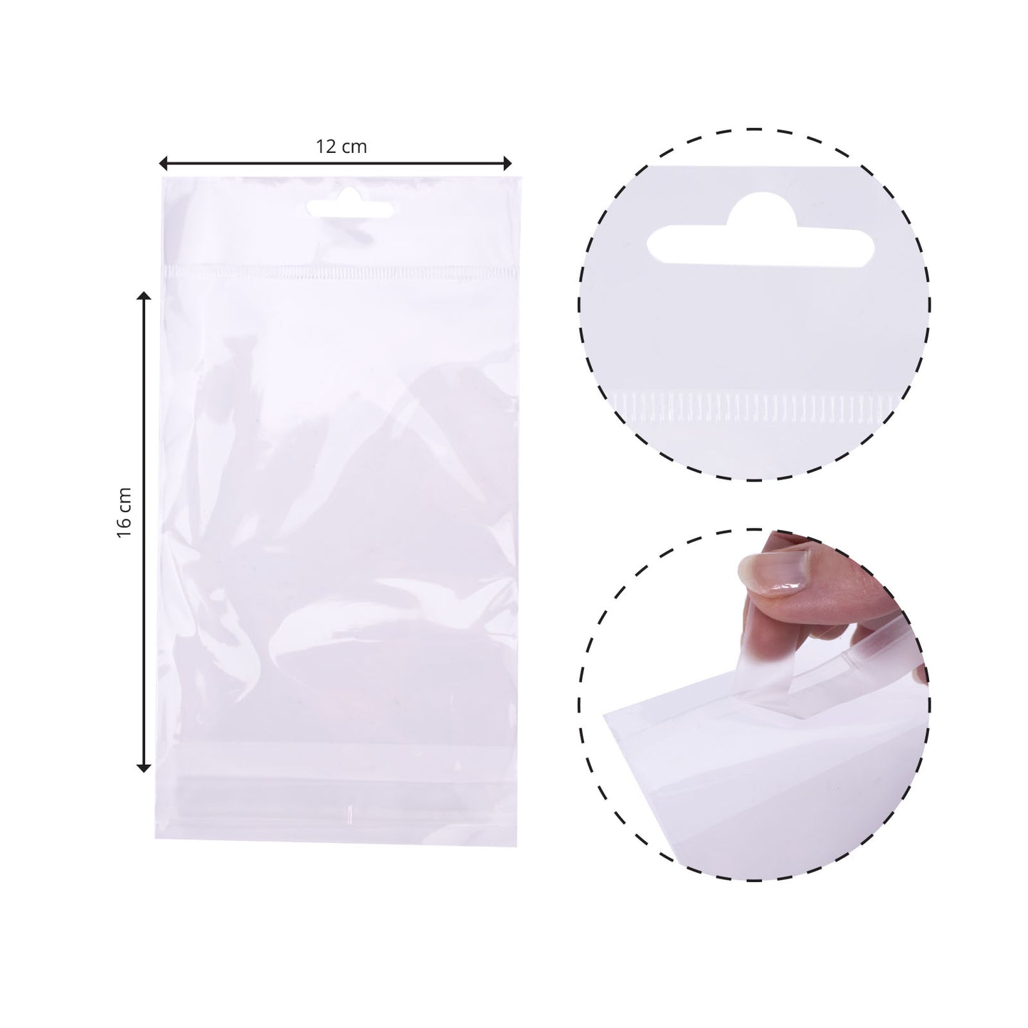 Vaessen creative • tag-bag 12x16cm a6 100pcs