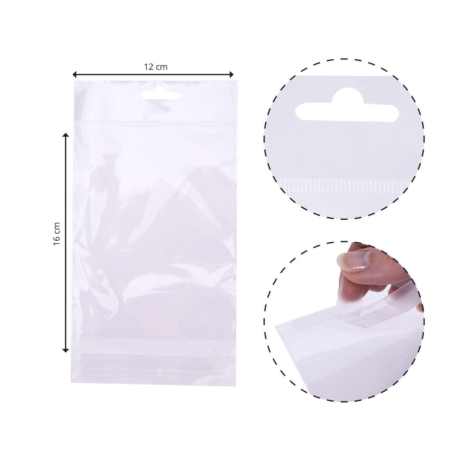 Vaessen creative • tag-bag 12x16cm a6 100pcs