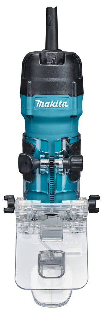 Makita 3712 | kantenfrees met kantelbare voetzool | 6 mm | 230 v | in doos - 3712
