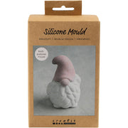 Https: www.cchobby.nl siliconen-vorm-kerstman-h-10-cm-b-6-5-cm-mat-transparant-1-stuk-1-doos - afbeelding 1
