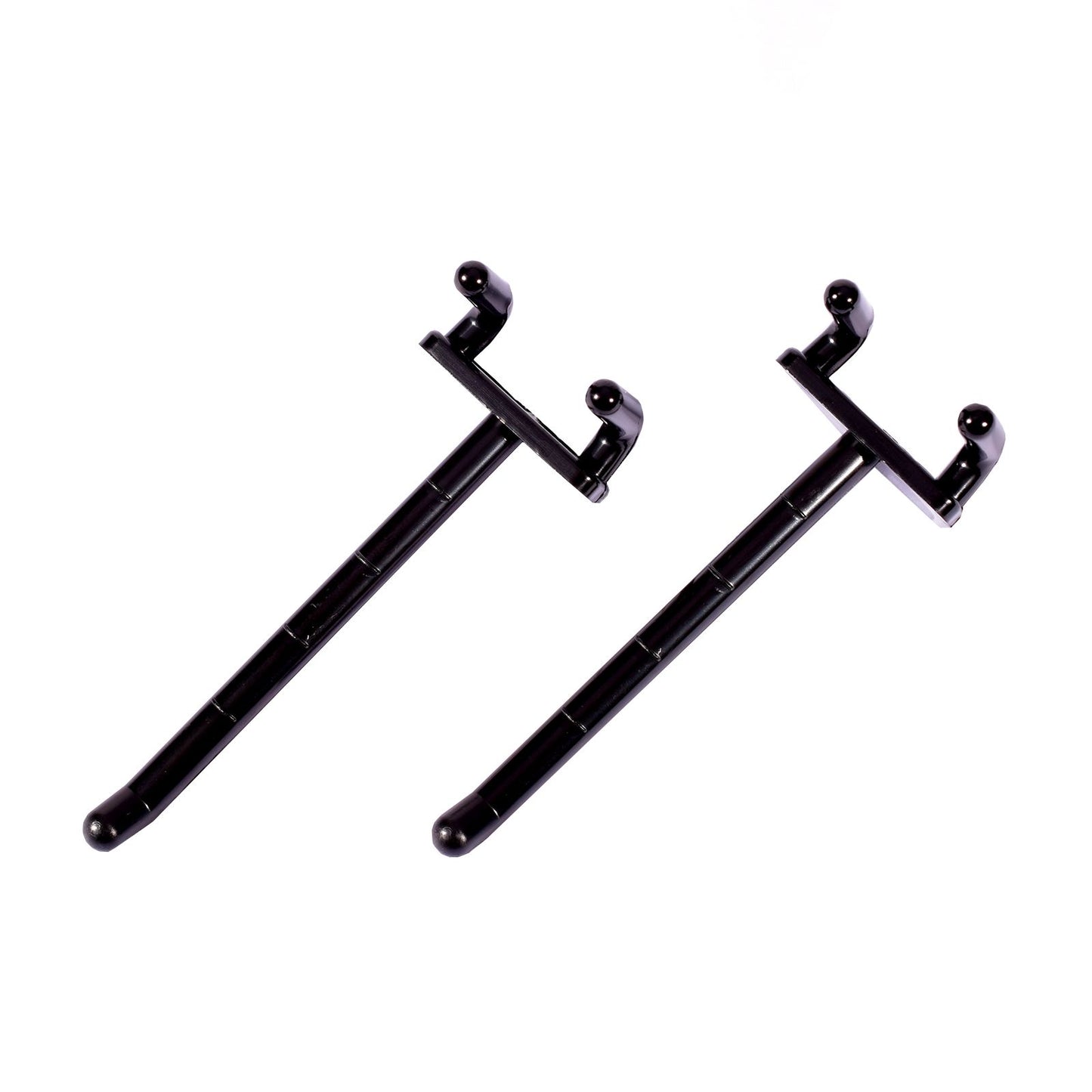 Vaessen creative • haak kunststof inhang 7,5cm zwart 64pcs