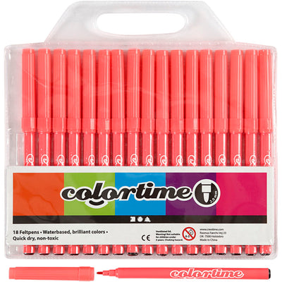 Creativ company roze stiften, 18st.