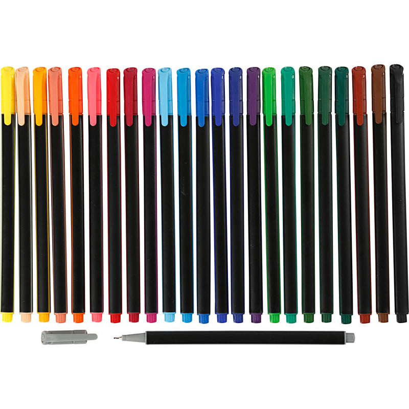 Https: www.cchobby.nl colortime-fineliners-lijndikte-0-6-0-7-mm-diverse-kleuren-24-stuk-1-doos