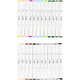 Creativ company http: www.cchobby.nl tekenstift-lijndikte-1-8-mm-pastelkleuren-standaardkleuren-24-stuk-1-doos