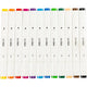 Creativ company cc alcoholmarkers set 12 stuks