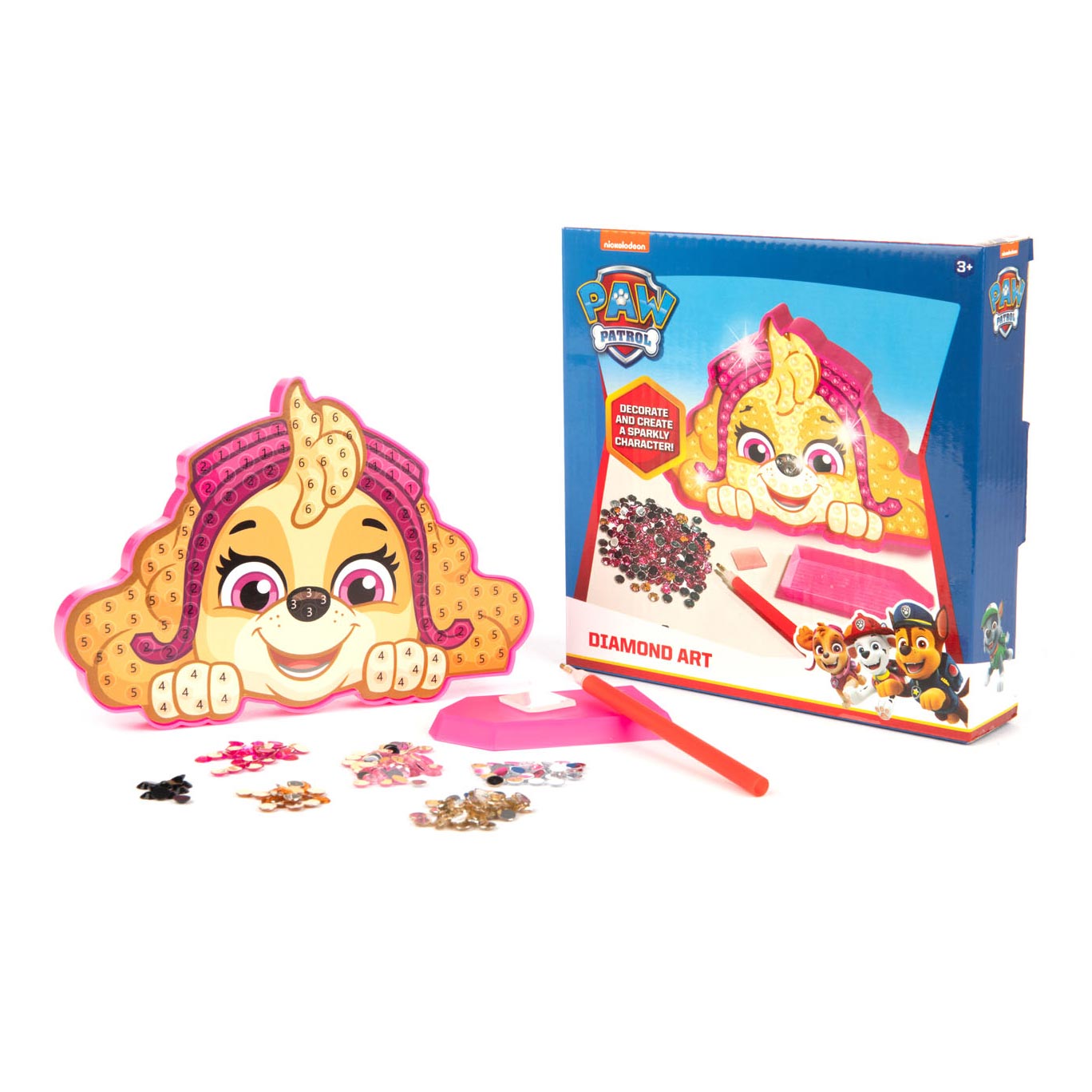 Sambro paw patrol diamond painting art - skye