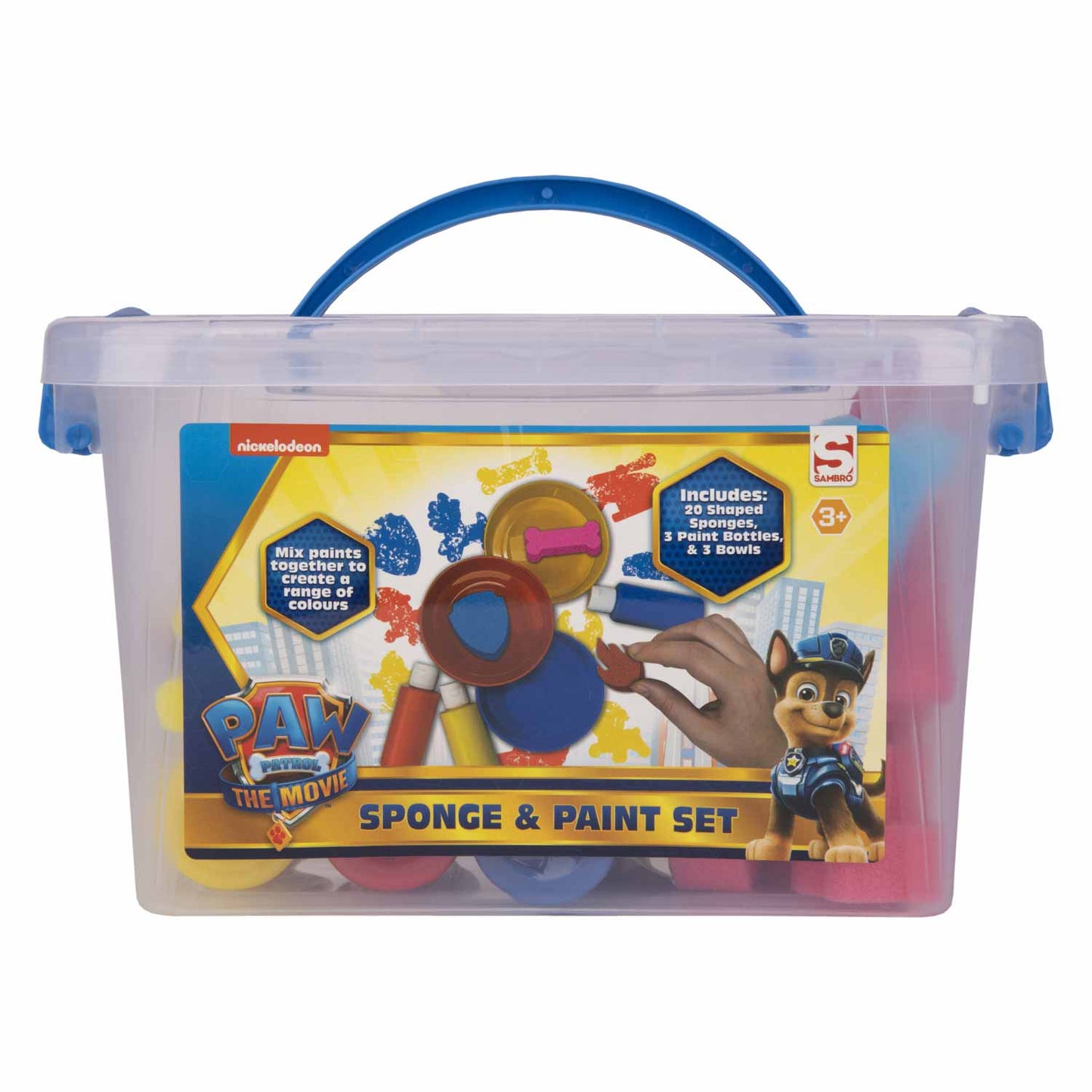 Sambro knutselbox paw patrol schilderen stempelen