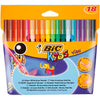 Viltstiften bic visa kids kleurenassortiment 18st
