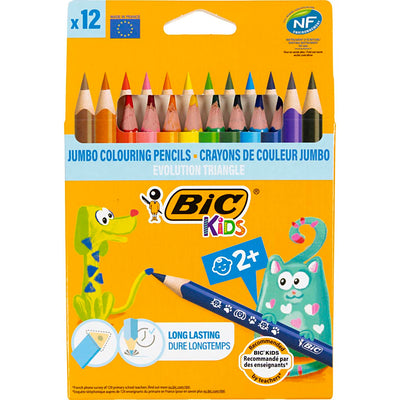 Bic https: www.cchobby.nl -evolution-kleurpotloden-l-14-cm-vulling-5-mm-diverse-kleuren-12-stuk-1-doos