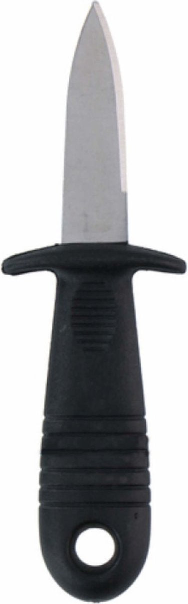 Alpina - oestermes met handvat - 14,5 cm - rvs - vaatwasserbestendig