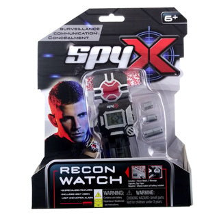 Spy x spionnenhorloge spy2x recon 8-in-1