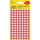 Markeringspunten avery 3010 rood 8mm