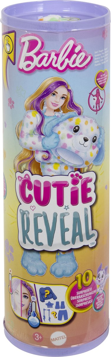 Barbie cutie reveal color dream - pop - dalmatiër
