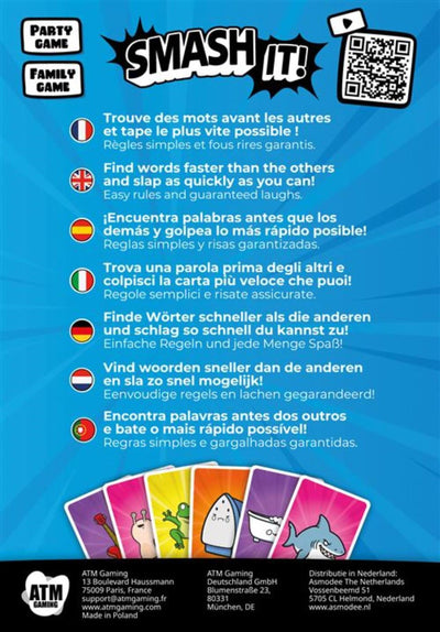 Asmodee smash it! kaartspel (nl versie)