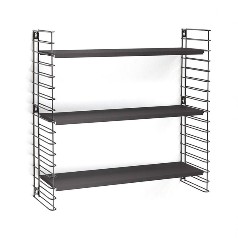 Tomado boekenrek retro zwart 70x21x68cm