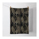 Ambiente keukendoek luxury trees zwart -50x70cm -100% katoen