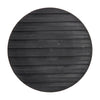 Mack 1069048 - zware deurstop zwart hoog 1,1 kg ø110mm 60mm | 6 stuks