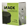 Mack 1069048 - zware deurstop zwart hoog 1,1 kg ø110mm 60mm | 6 stuks