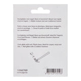 Mack 1066769 - stoelglijder nagel kunststof zwart ø 25 mm 8 st pcs | 6 stuks - afbeelding 4