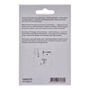 Mack 1069379 - deurstop cilindermodel zwart ø 20h30 mm 4 st pc | 6 stuks