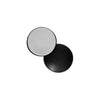 Mack 1069035 - deurstop zelfklevend zwart ø 40 mm 2 st pcs | 6 stuks