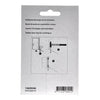 Mack 1069046 - deurstop rubber + schroef wit 30 x 35 mm 2 st pcs | 6 stuks