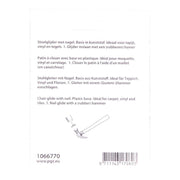 Mack 1066770 - stoelglijder nagel kunststof zwart ø 28 mm 4 st pcs | 6 stuks - afbeelding 3