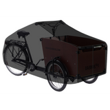 Ds covers cargo bike cover for doubke-track bike with 3 wheels without built-in rain cover black - afbeelding 1